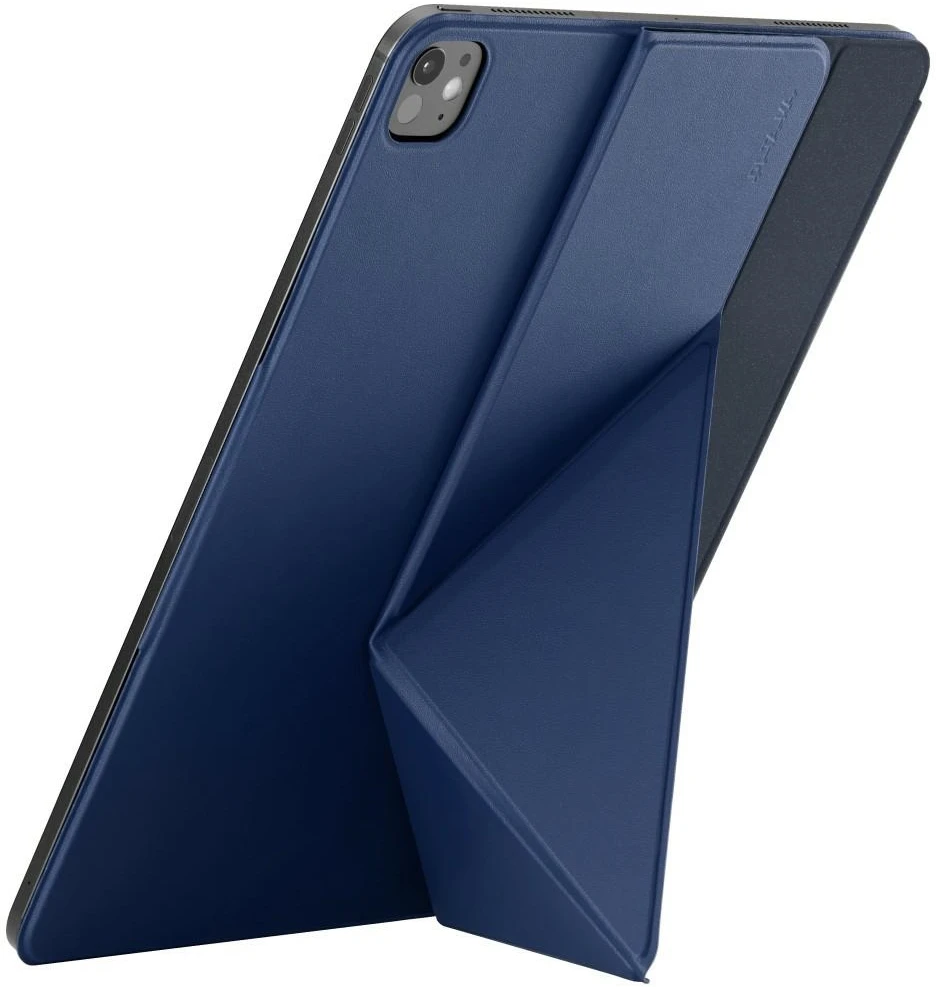 Dėklas PITAKA MagEZ Folio 3, skirtas iPad Pro 11″ M4 / M5, vidurnakčio mėlyna