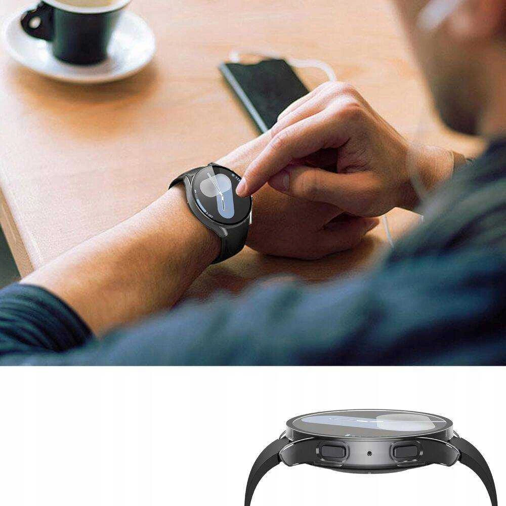 Dėklas Samsung Galaxy Watch 7 (40mm) Tech-Protect Defense360 Clear aiškiai