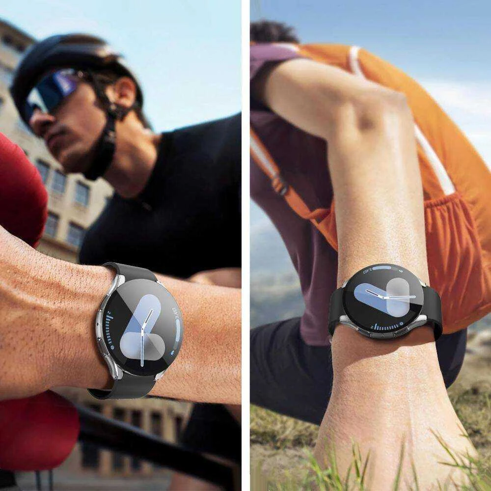 Dėklas Samsung Galaxy Watch 7 (40mm) Tech-Protect Defense360 Clear aiškiai