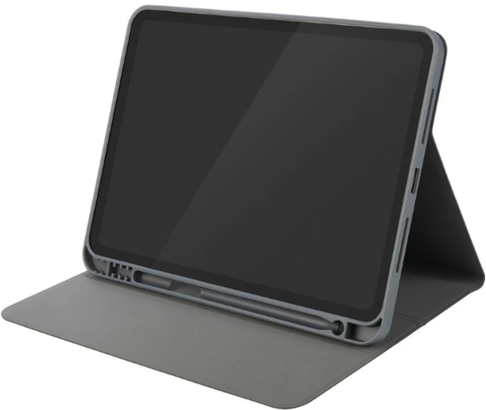 Case Tucano Up Plus skirtas iPad Air 11″ M2 2024 / M3 2025 / M4 2026 / iPad Air 10.9″ (2022/2020) pilkos spalvos