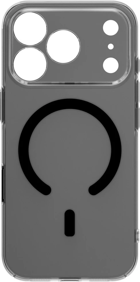 Dėklas UNIQ Airsuit, skirtas iPhone 18 Pro / 17 Pro, su MagClick įkrovimu, juodas