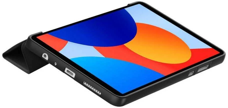 Case XIAOMI REDMI PAD SE 8.7 Tech-Protect SmartCase dėklas planšetiniam kompiuteriui juodos spalvos