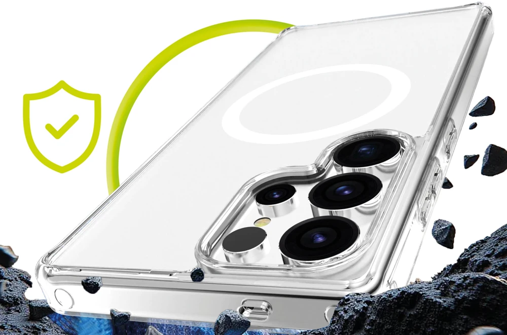 Cases And Covers Alza Mobile Origin Lengvas dėklas, MagSafe, skaidrus - Samsung Galaxy S25 Ultra