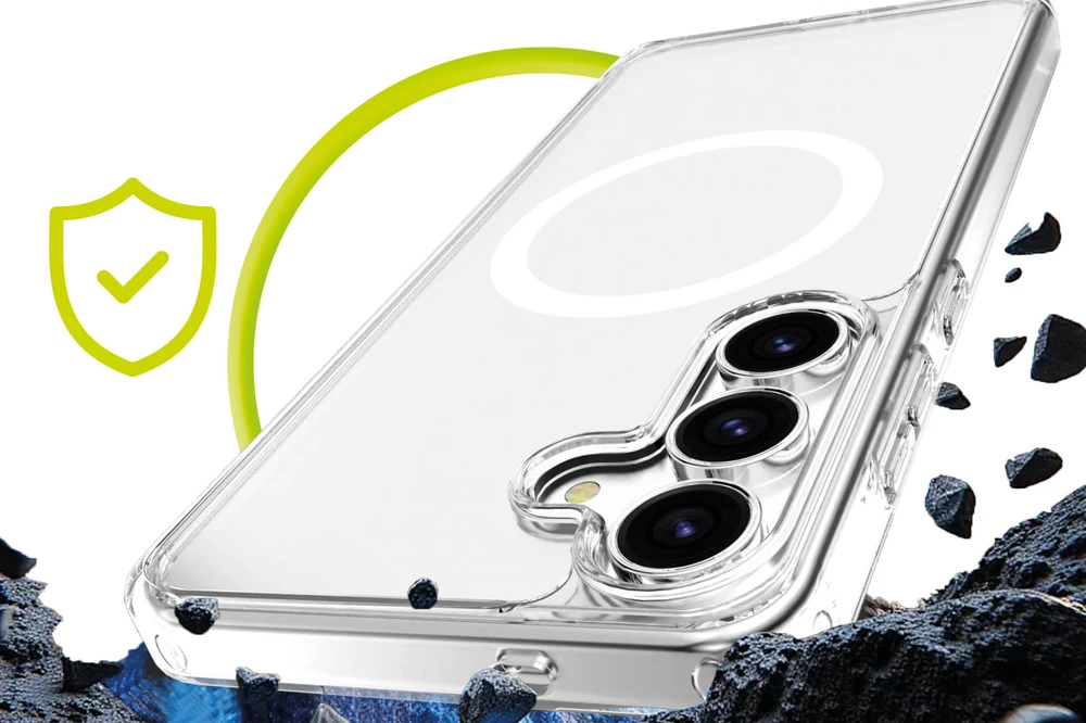 Cases And Covers „Alza Mobile Origin Easy“ dėklas, „MagSafe“, Skaidrus – „Samsung Galaxy S25 FE“