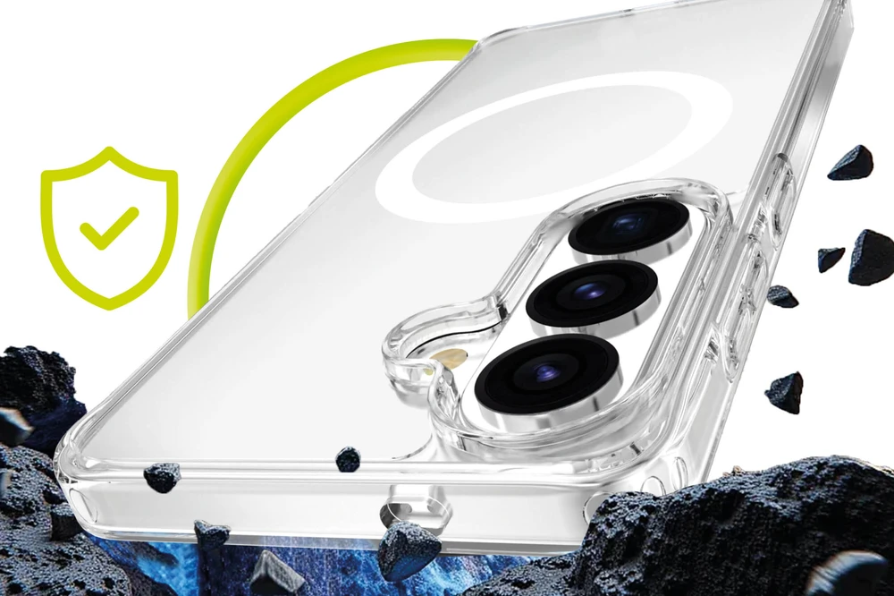 Cases And Covers „Alza Mobile Origin Easy“ dėklas, „MagSafe“, „Skydrus“ – „Samsung Galaxy S26+“