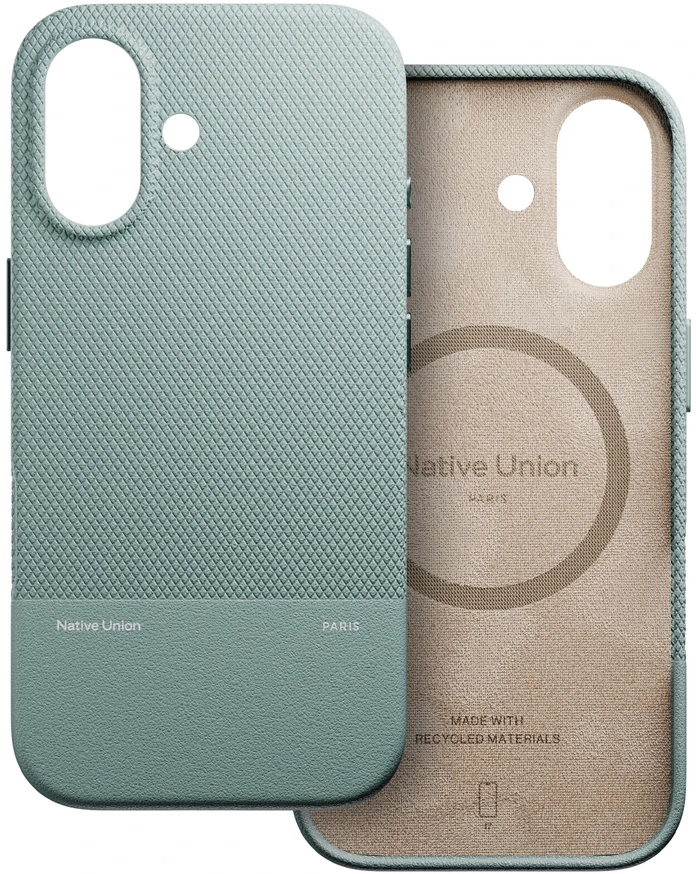 Dėklas Native Union (RE)Classic Case, slate žalias - iPhone 17