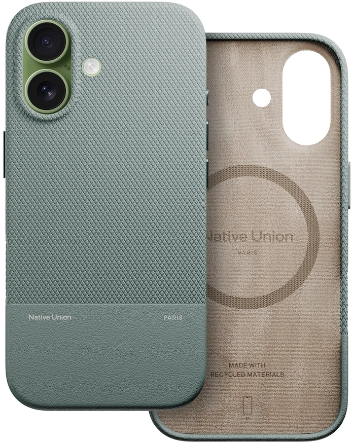Dėklas Native Union (RE)Classic Case, slate žalias - iPhone 17