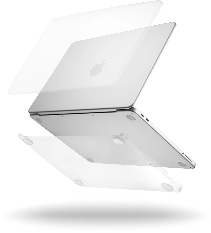 Nezatříděno Dėklai ir dangteliai „Pipetto Hardshell Clear“ dėklas, matinis skaidrus – „MacBook Neo 13“ (A18 Pro)
