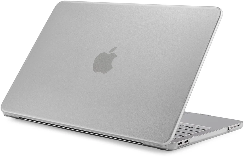Nezatříděno Dėklai ir dangteliai: „Pipetto Hardshell Clear“ dėklas, matinio skaidrumo – „MacBook Air 13.6“ (M5, M4, M3, M2)
