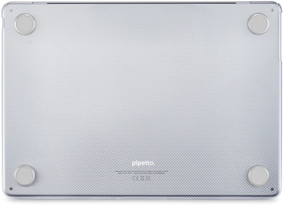 Nezatříděno Dėklai ir dangteliai Pipetto Hardshell Dots dėklas, matinis skaidrus – „MacBook Neo 13“ (A18 Pro)