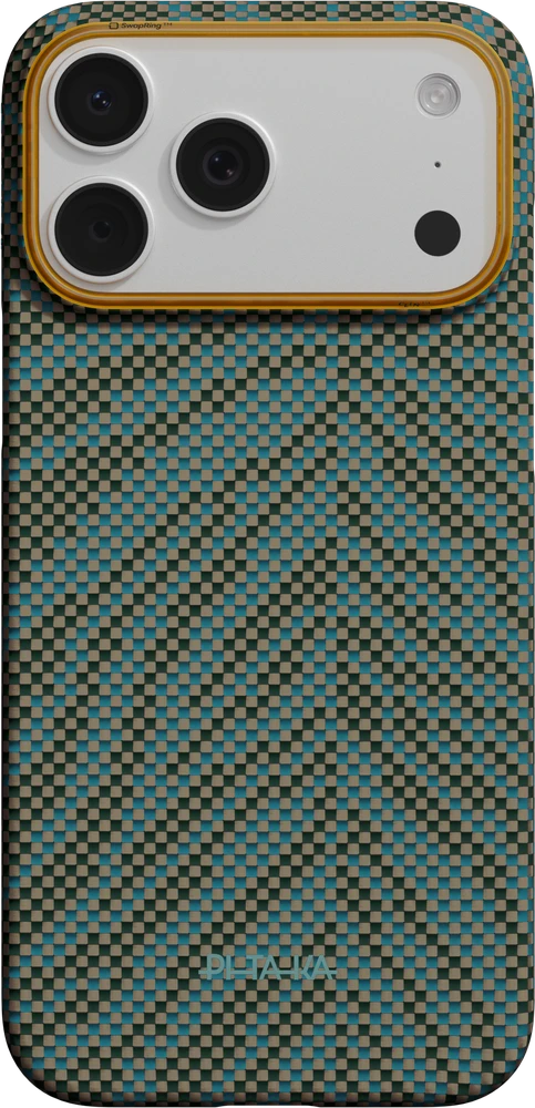 Cases And Covers Pitaka Edge Dėklas Breath of Veins, Dive Žalias – Apple iPhone 17 Pro