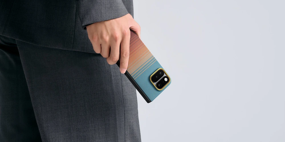 Cases And Covers Pitaka Edge dėklas, nugarėlės dangtelis, California Dream Sunset 2.0 – Google Pixel 11 Pro Fold