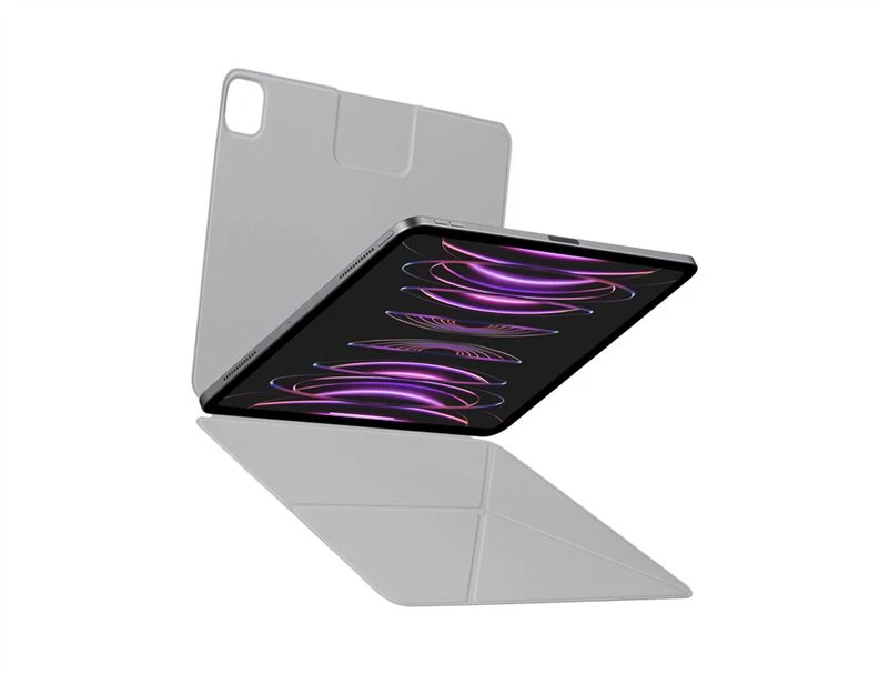 Pitaka Folio 2 case, baltas - iPad Air 13" 2024, iPad Pro 12,9" 2018/2022