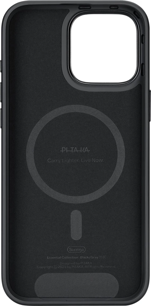 Pitaka Summa dėklas, Juodas/Pilkas – Apple iPhone 16 Pro Max