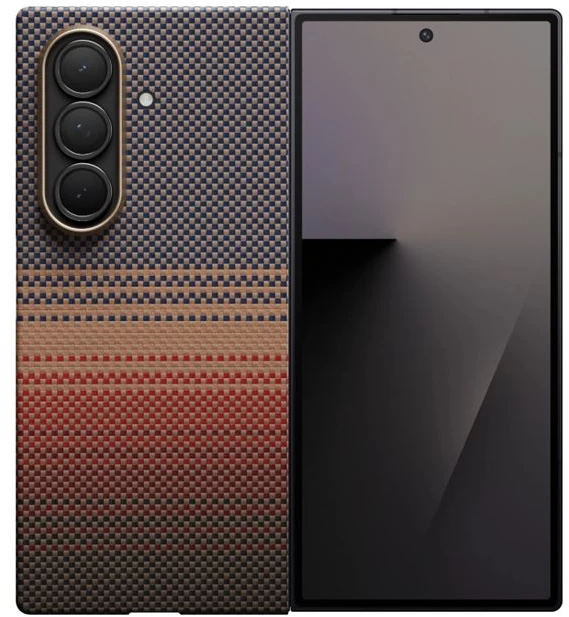 Dėklas Cases And Covers Pitaka Ultra-Slim Case, Sunset - Samsung Galaxy Z Fold 7