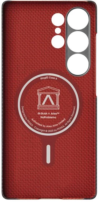 Pitaka x „Aries“ lytėjimo austas dėklas, „NoProblemo“ – „Samsung Galaxy S25 Ultra“