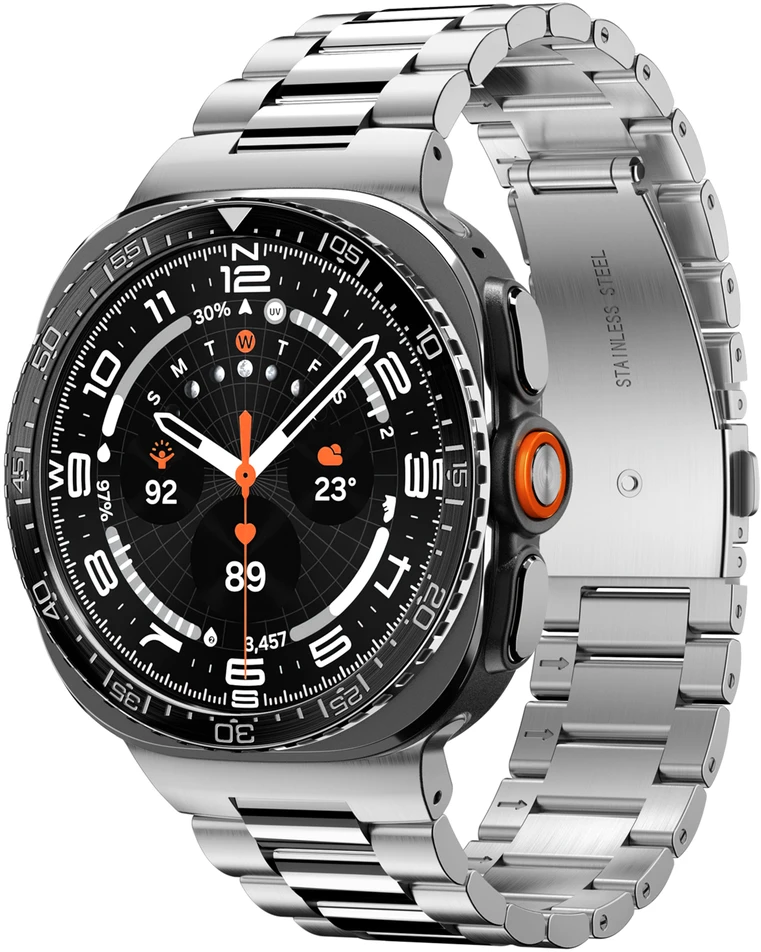 Spigen Bezel Tune (Diver), juodas – Samsung Galaxy Watch Ultra 2 47mm