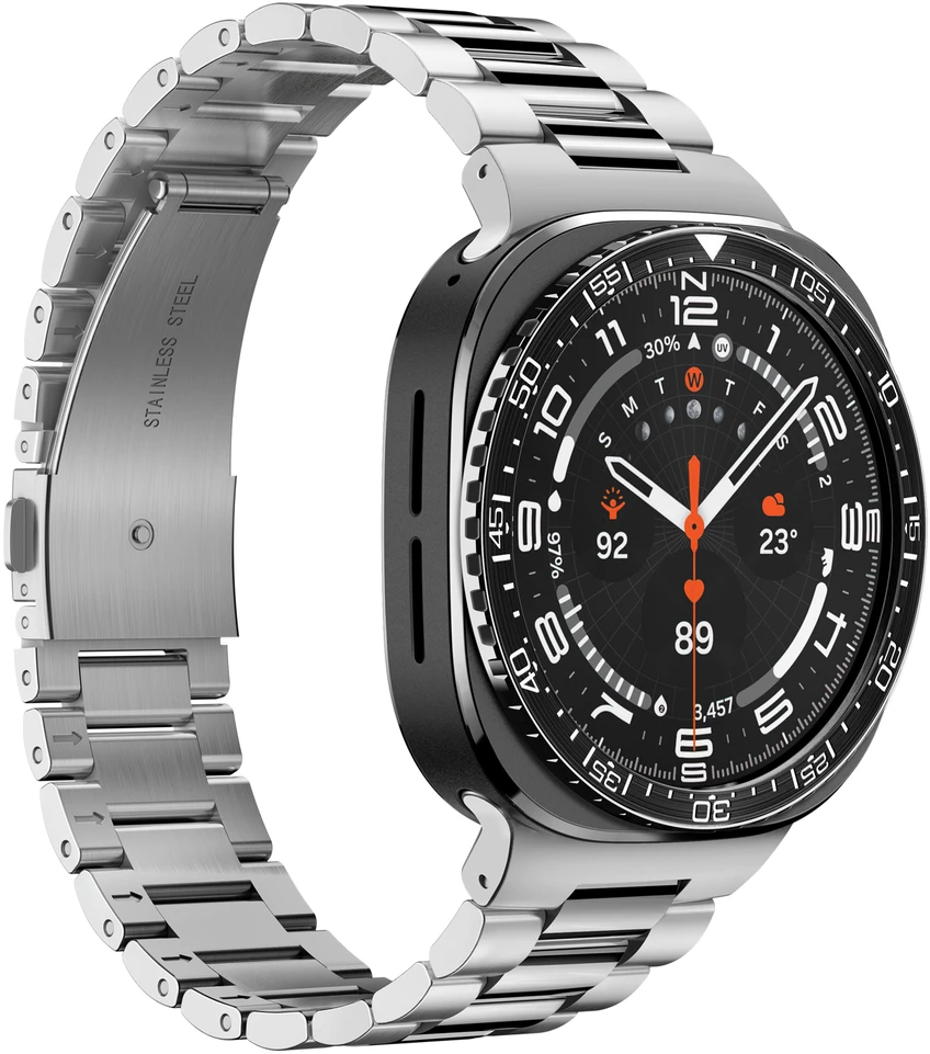 Spigen Bezel Tune (Diver), juodas – Samsung Galaxy Watch Ultra 2 47mm