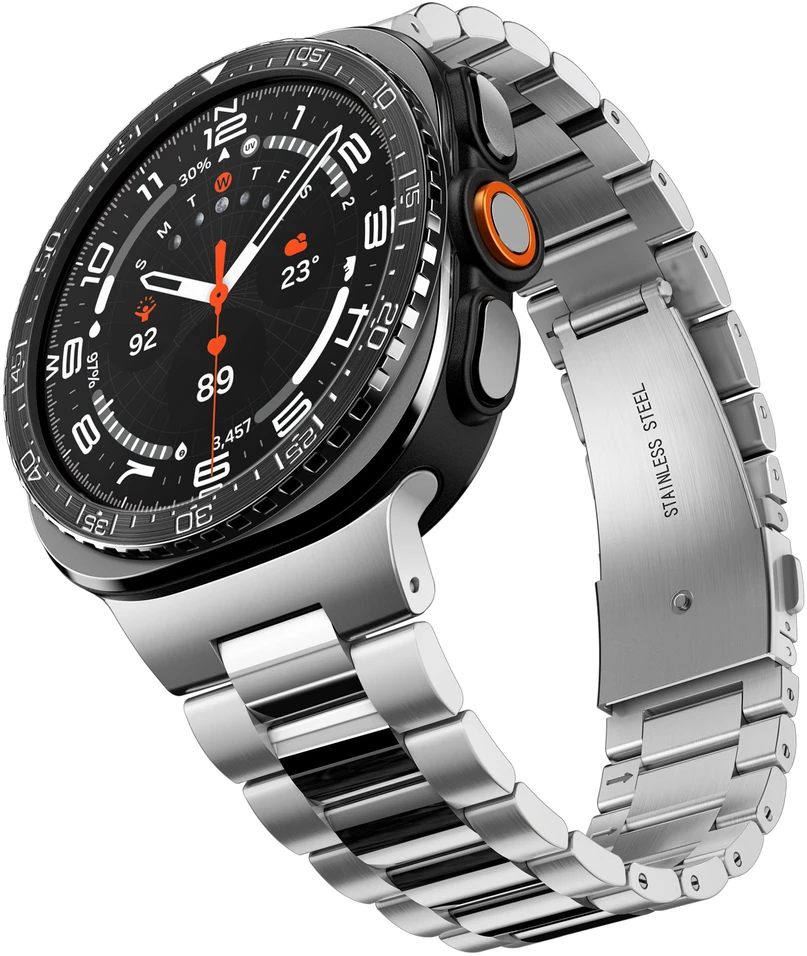 Spigen Bezel Tune (Diver), juodas – Samsung Galaxy Watch Ultra 2 47mm