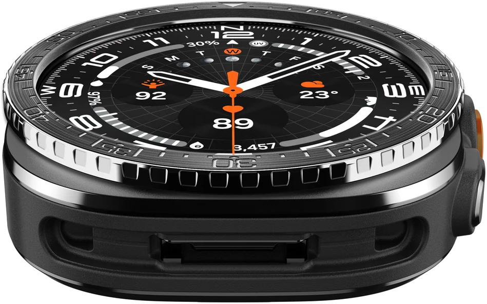 Spigen Bezel Tune (Diver), juodas – Samsung Galaxy Watch Ultra 2 47mm