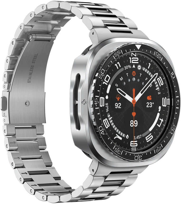 Spigen Bezel Tune Pro (Diver), juodas – Samsung Galaxy Watch Ultra 2 47mm