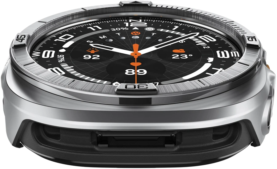 Spigen Bezel Tune Pro (Pilot), sidabrinis – Samsung Galaxy Watch Ultra 2 47mm
