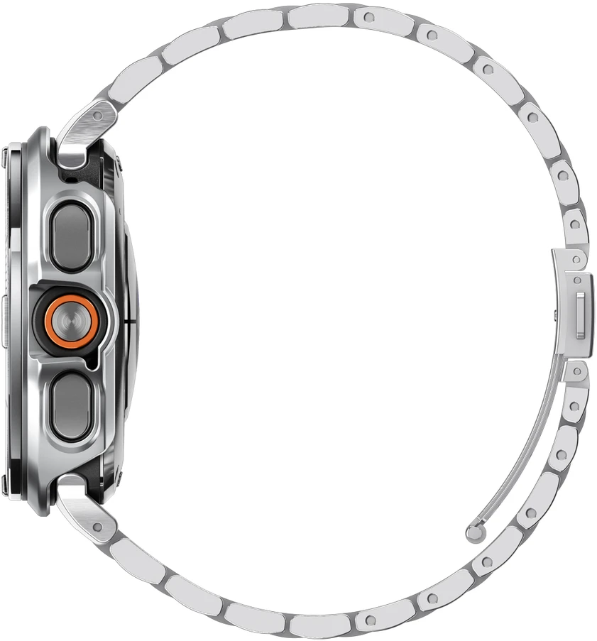 Spigen Bezel Tune Pro (Pilot), sidabrinis – Samsung Galaxy Watch Ultra 2 47mm