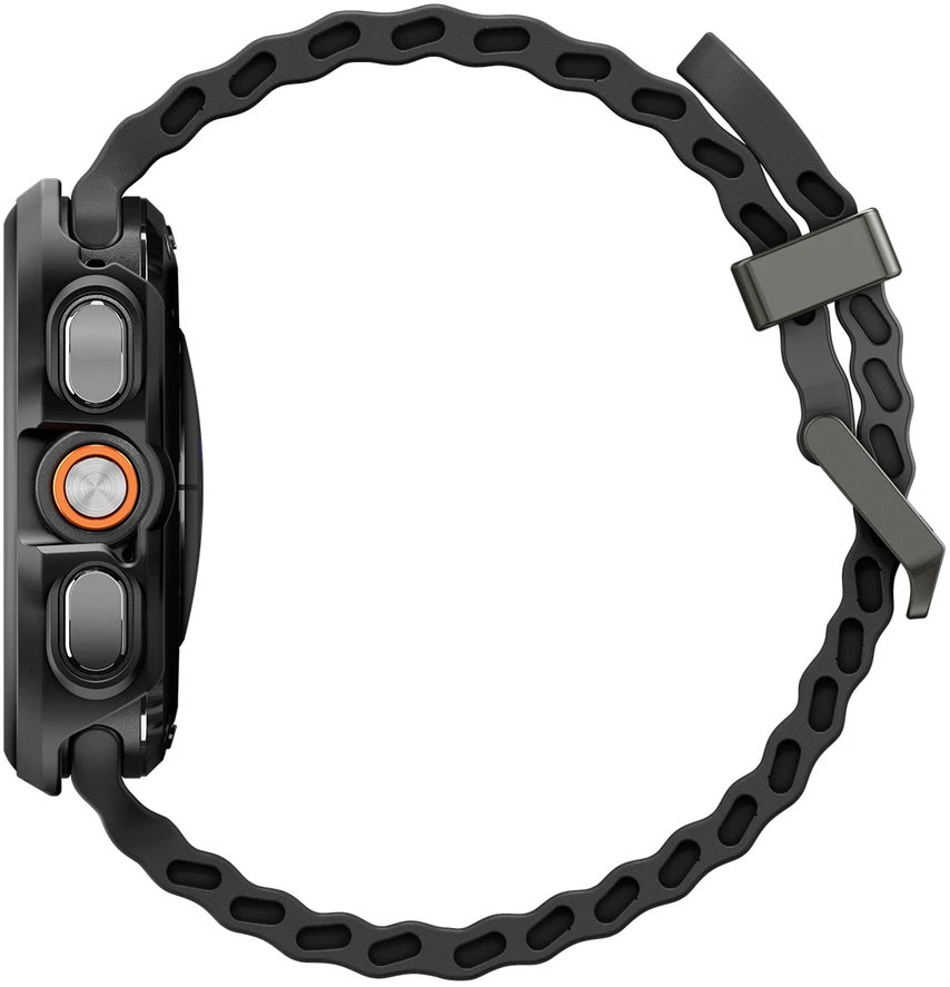 Spigen Thin Fit 360, juodas – Samsung Galaxy Watch Ultra 2 47mm