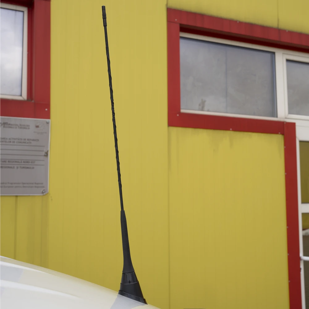 CB antena PNI Duplex 2000 CB-FM, 26-28MHz (CB), 87-108MHz (FM), CB kabelis ir FM kabelis 5 metrai, stiklo pluoštas, ilgis 490 mm