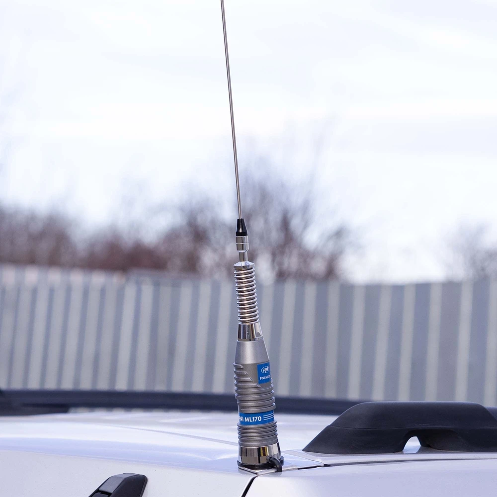 CB antena PNI ML170, ilgis 155 cm, 26-28 MHz, 1000W, be kabelio