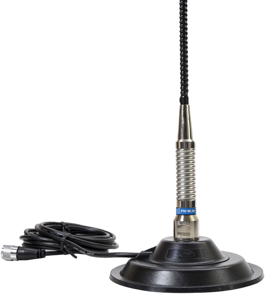 CB antena PNI ML90 26-30MHz, 75cm, 150W, su pridedamu 145mm magnetiniu pagrindu