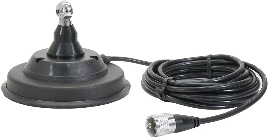 CB antena PNI S9, ilgis 120 cm, su pridedamu „butterfly“ magnetiniu pagrindu PNI 120 / DV 125 mm