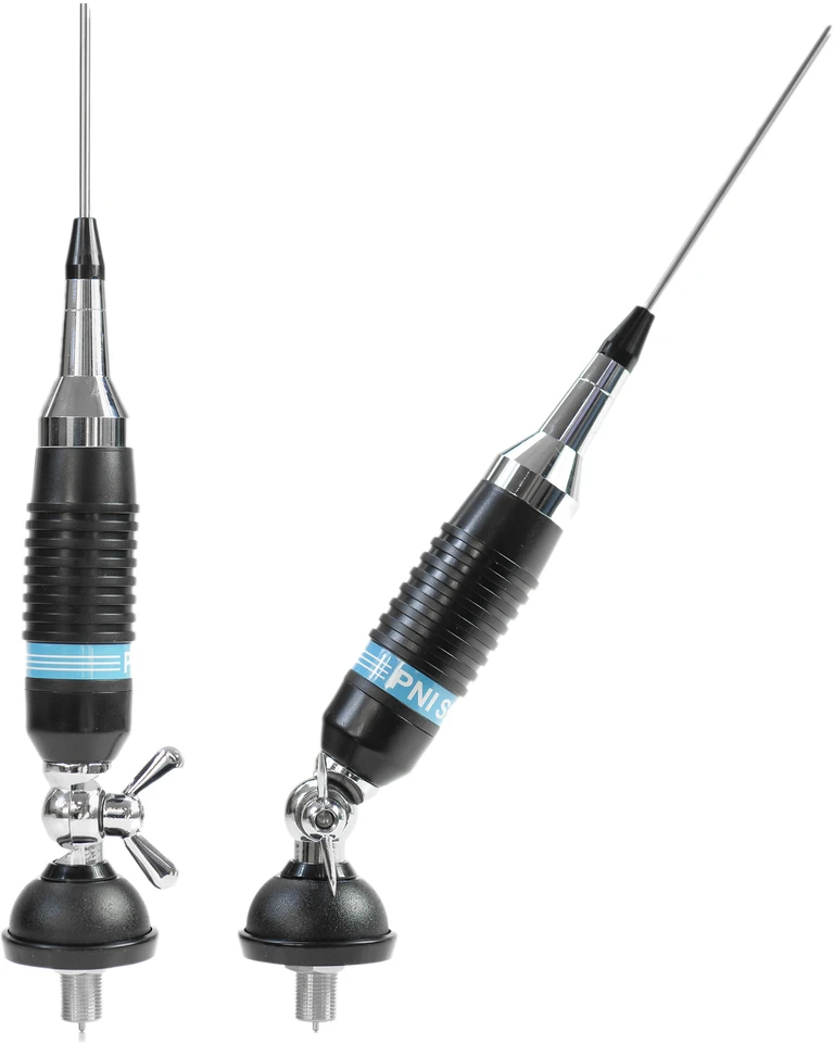 CB antena PNI S9, ilgis 120 cm, su pridedamu „butterfly“ magnetiniu pagrindu PNI 120 / DV 125 mm