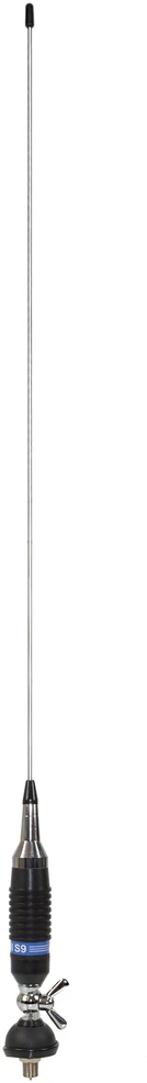 CB antena PNI S9 su drugelio tipo laikikliu, ilgis 120 cm, su 4 m RG58 kabeliu