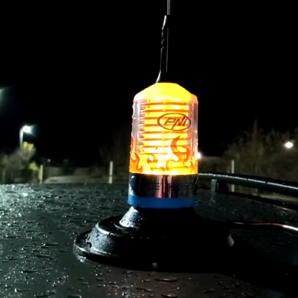 CB antena PNI TRUCKER 9000 PL su LED, ilgis 180 cm, 26-30MHz, 1000W, be PL259 kabelio kištuko