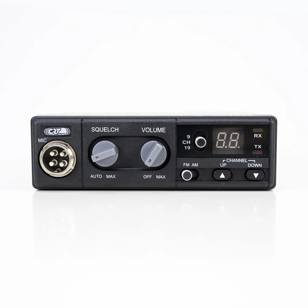 CB CRT S Mini dviejų įtampų 12/24V 4W radijo stotelė + CB antena PNI ML29