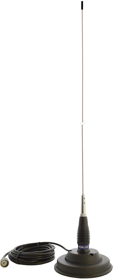 CB PNI ESCORT HP 9001 PRO ASQ radijo stoties rinkinys + CB PNI ML145 antena su 145 / PL magnetu