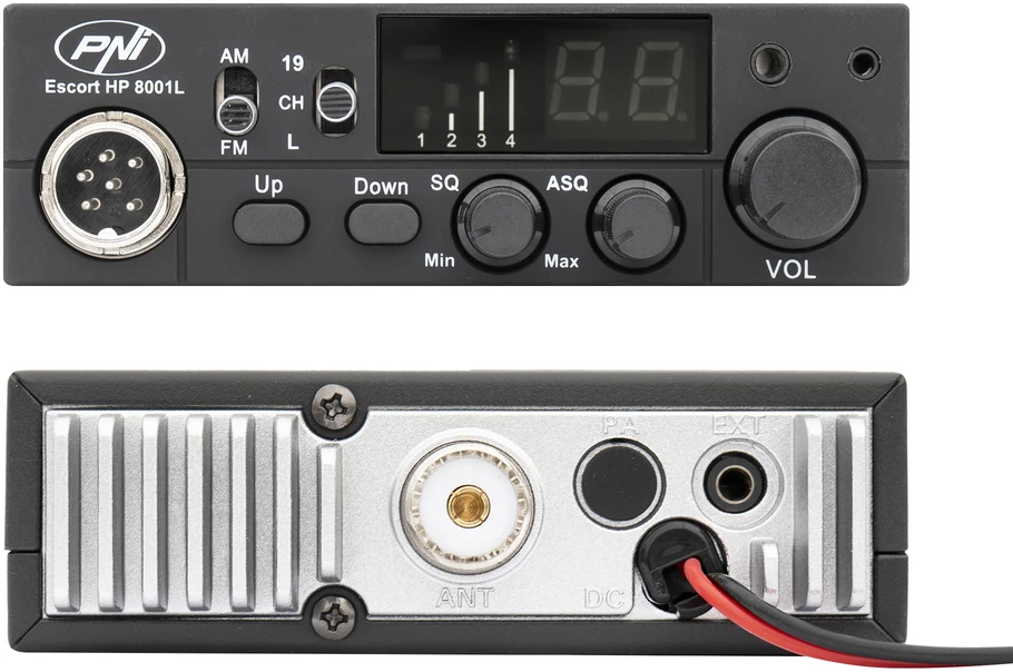 CB PNI Escort radijo stotelė HP 8001L ASQ su HS81L ausinėmis
