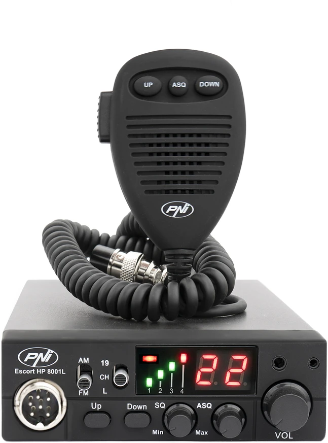 CB PNI Escort radijo stotelė HP 8001L ASQ su HS81L ausinėmis