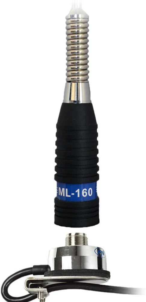 CB PNI ML160 antena, ilgis 145 cm, 26-30MHz, 600W, be kabelio