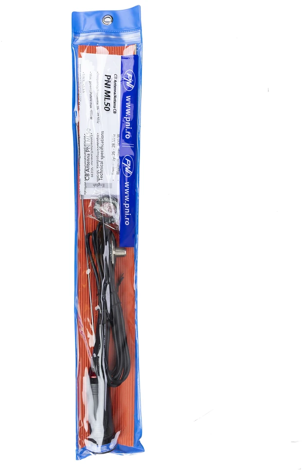 CB PNI ML50 antena, ilgis 48cm, 26-28MHz, 600W