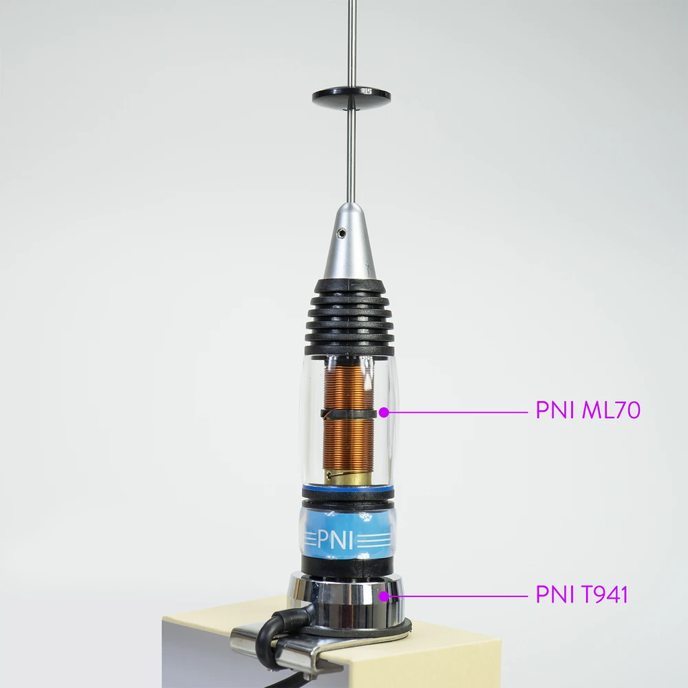 CB PNI ML70 antena, ilgis 70cm, 26-30MHz, 200W, be priedų