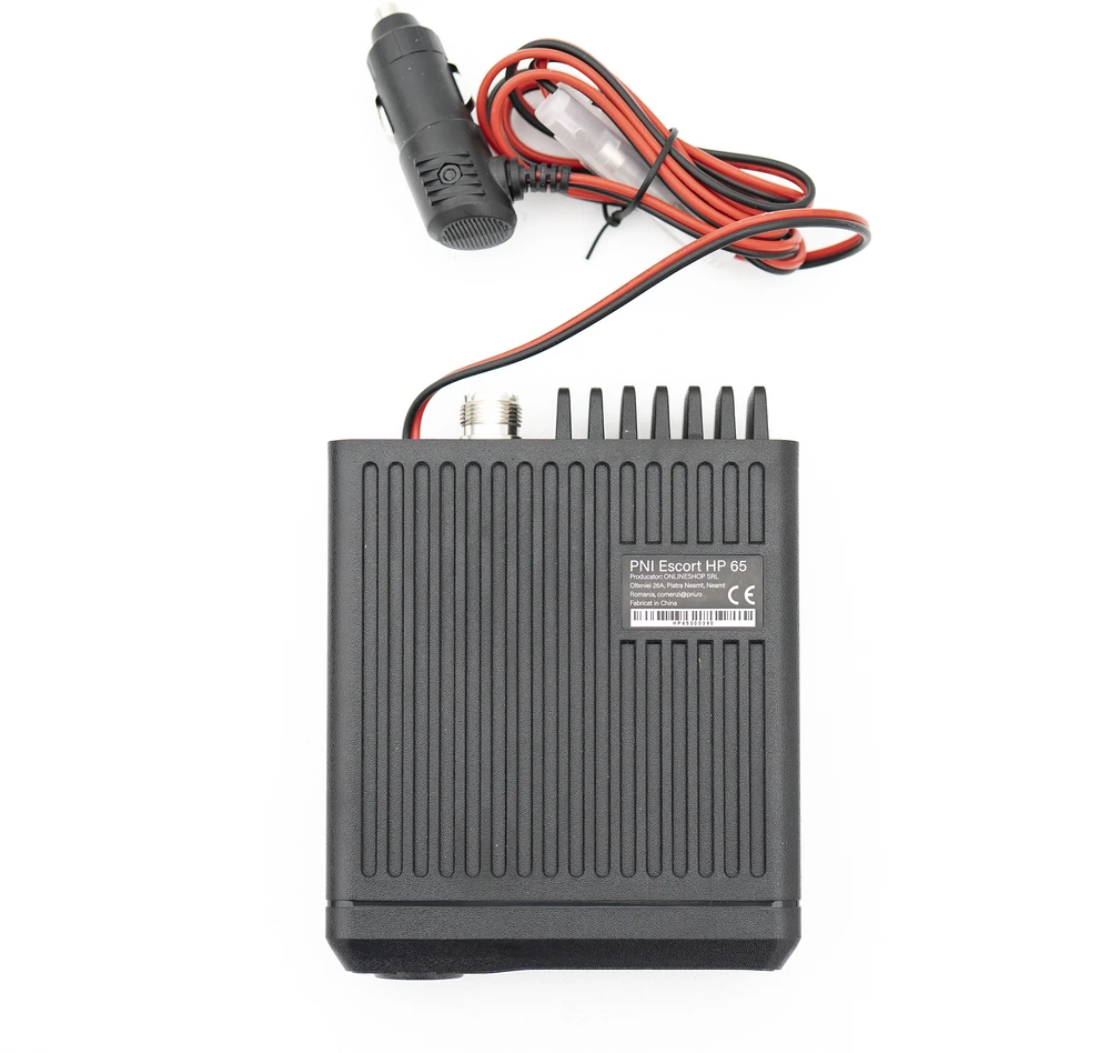 CB radijo stotelė PNI Escort HP 65 ASQ, multi-norm, RF Gain, ASQ, reguliuojamas SQ, 12 – 24 V cigarečių degiklio lizdas pridedamas