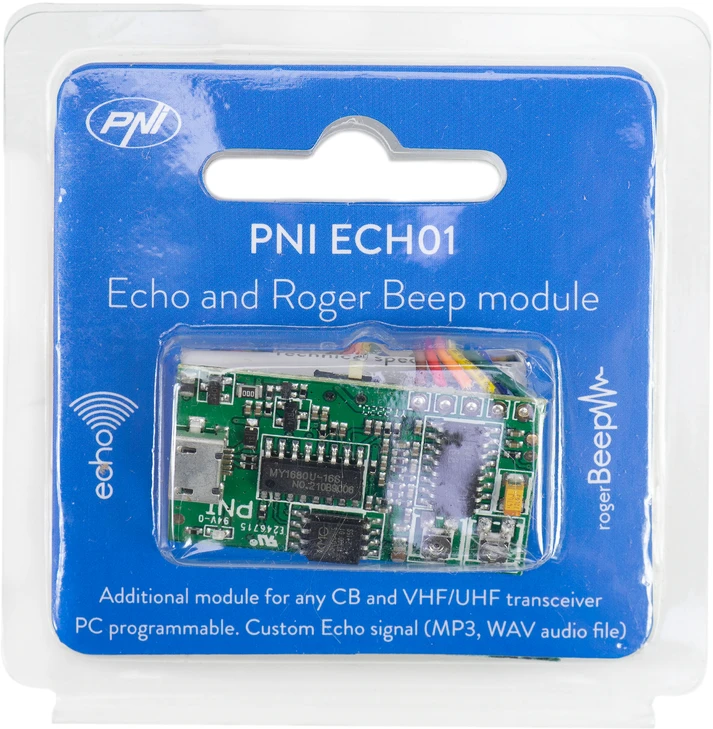 CB radijo stotelė PNI Escort HP 6500 Echo, 12V, RF Gain, ASQ, su įdiegtu aido moduliu ir roger beep funkcija