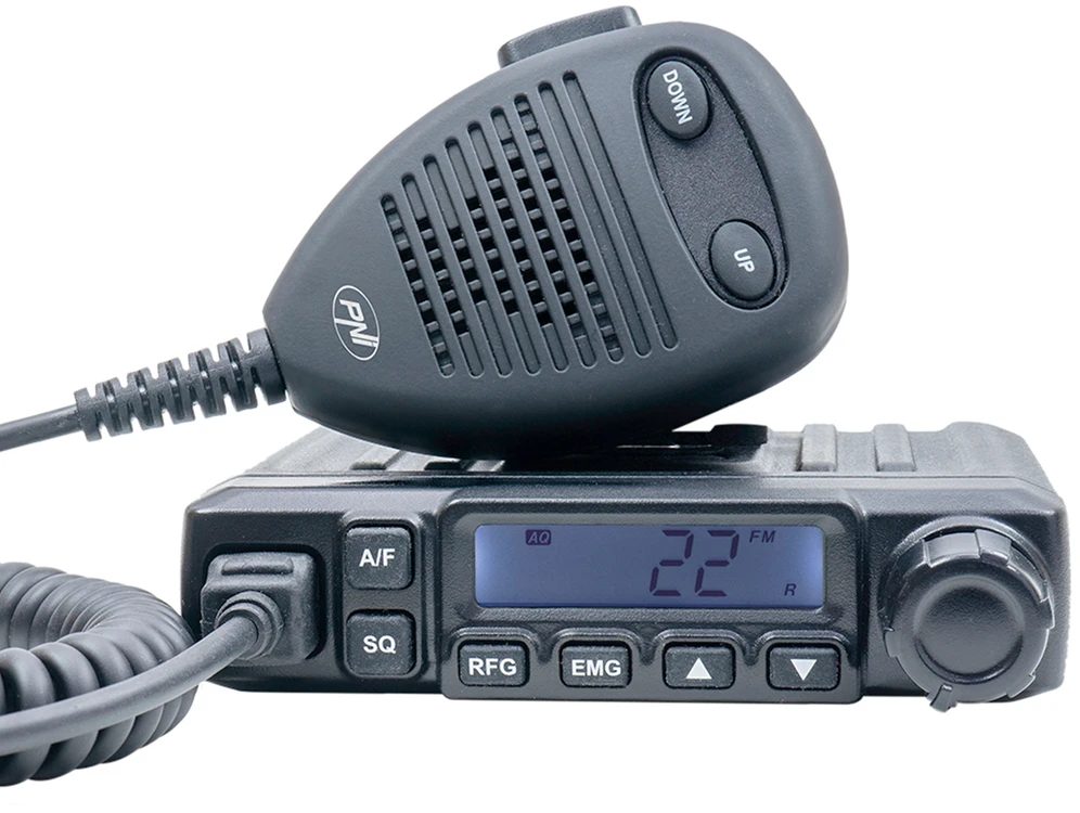 CB radijo stotelė PNI Escort HP 6500 ir papildomas mikrofonas su „Bluetooth“ adapteriu PNI Mike 65 komplekte