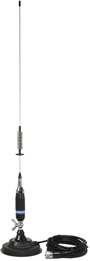 CB radijo stotelė PNI ESCORT HP 8000L ASQ + CB antena PNI S75 su magnetu