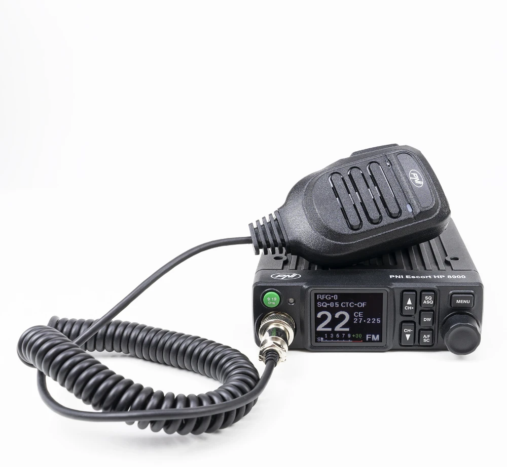 CB radijo stotelė PNI Escort HP 8900 ASQ, 12 V, RF stiprinimas, CTCSS-DCS, dvigubas stebėjimas