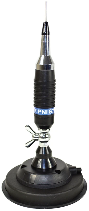 CB radijo stotelės komplektas PNI Escort HP 6550 su įdiegtu PNI ECH01 + CB antena PNI S75 su magnetu