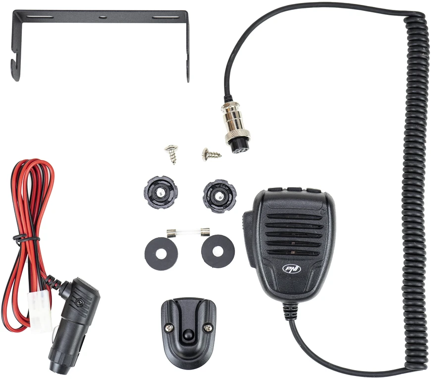 CB radijo stotelės komplektas PNI Escort HP 9700 USB ir CB antena PNI ML100 su magnetiniu pagrindu