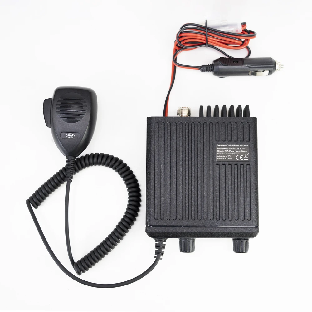 CB radijo stotelės rinkinys PNI Escort HP 2020 vieno kanalo 22 su CB antena PNI Extra 48
